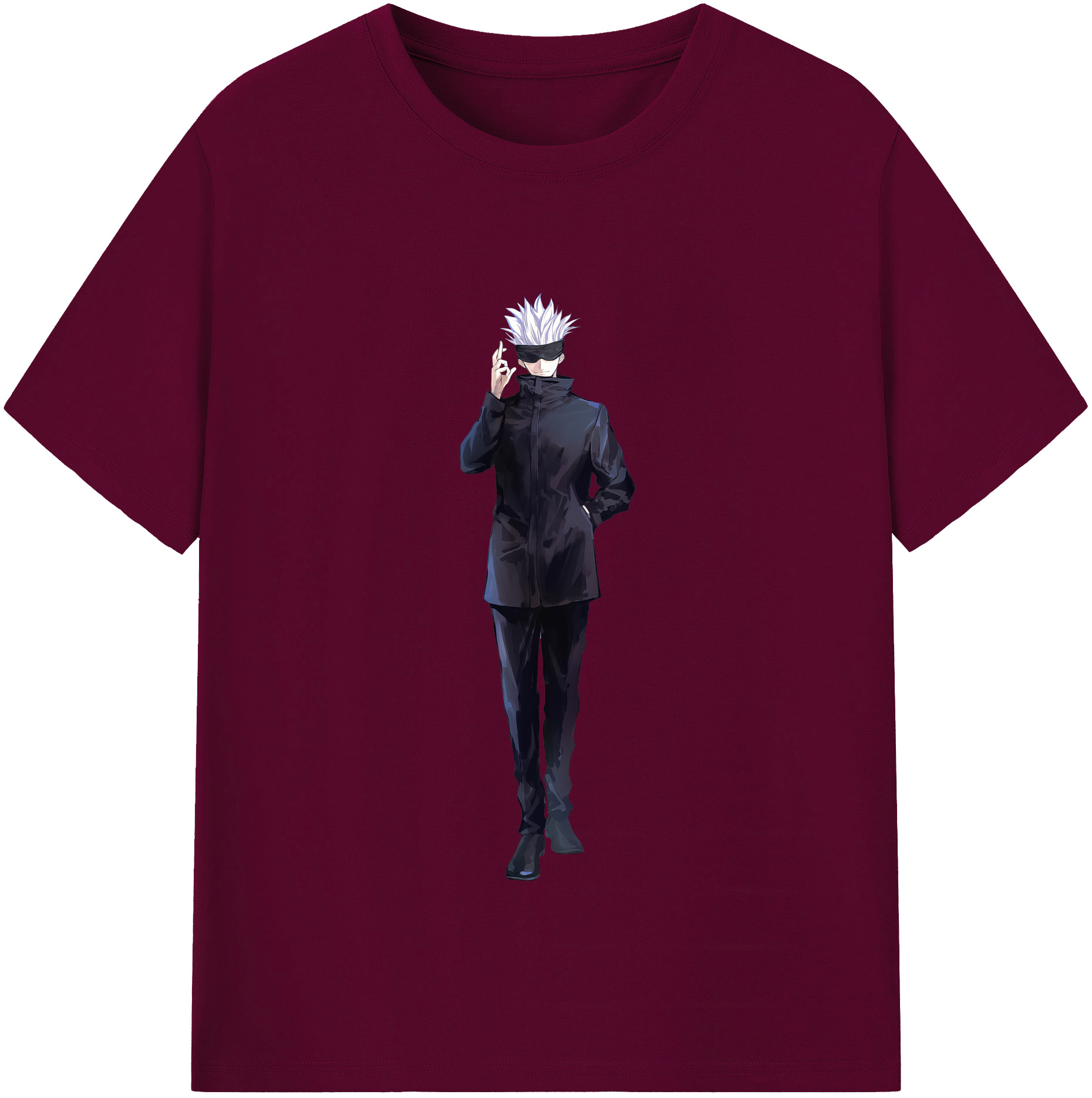 （画像用） 呪術廻戦 Jujutsu Kaisen レディースカジュアルプリントTシャツ（綿100％）
